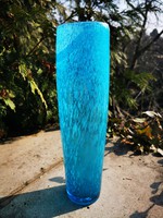 MID-CENTURY CSŐ VÁZA, 31 cm