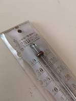 19th century réaumur thermometer polished crystal