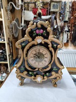 Raven house porcelain clock