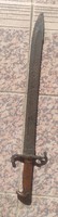 Bajonett,kard ,Szurony ,fűrészes. Különleges ritkaság 1800-as évek,Utász kard