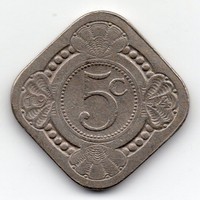 Hollandia 5 holland cent, 1914