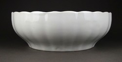 1H648 Régi nagyméretű jelzett porcelán pörköltes tál