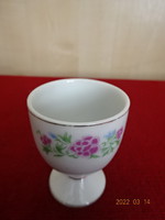 Chinese porcelain egg holder, height 6 cm. He has! Jókai.