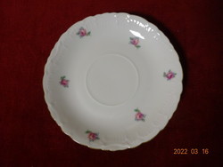 Tk thun Czechoslovak porcelain teacup coaster, diameter 14 cm. He has! Jókai.