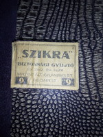 Gyufásdoboz,SZIKRA 24 Fillér,1930-40 -