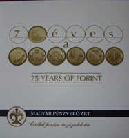 75 Annual forint turnover line pp 2021. Annual