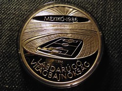 1986 FIFA World Cup Mexico .640 Silver 500 HUF 1986 bp bu (id26788)