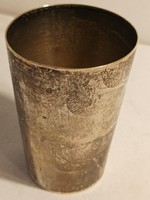 Ezüst keresztelő pohár