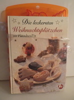 Book - new - cookbook + cookie cutter - 34 x 22 cm - German - Christmas cookies