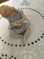 Porcelain baby girl