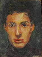 1H953 XX. századi festő : Férfi portré