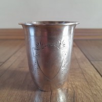 Régi Ezüst keresztelő pohár