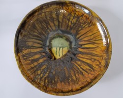 Mona Laborcz Decorative Fine Art Ceramic Plate, Wall Decor - 35 cm