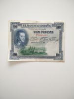 Ropogós 100 peseta 1925