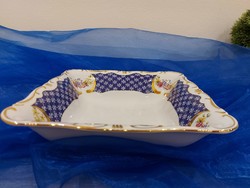 Zsolnay antoinette patterned garnished bowl
