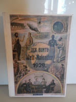 Book - 1929 - der bunte welt - calendar - 24 x 17 cm German