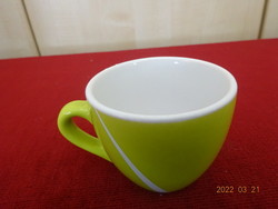 Mc cafe green coffee cup, height 5.5 cm. He has! Jókai.