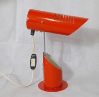 Formatervezett retro cső  lámpa Szarvasi , asztali lámpa