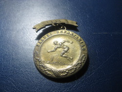 Village Spartakiad 1955 (village sports competition). Made of copper 30 mm