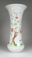 1H010 Nagyméretű ritka kézzel festett Hollóházi porcelán váza 36 cm