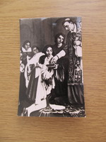 Régi egyházi fotó, kép (14x9cm)