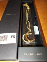 Cerutti 1881 nyaklánc medállal dobozában, új