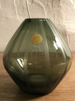 Retro German design crystal vase t-198