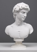Michelangelo Dávid Mellszobor - Reprodukció a híres Dávid Szoborról / 35,5cm