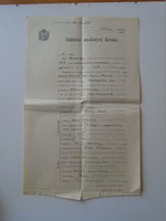 Za397.19 Birth certificate Sirok pócsa istván zámredka redsk 1938