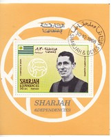 Sharjah emlékbélyeg kisív 1968