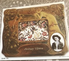 Zsolnay memorial card