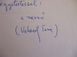 Tamás Vekerdy - Széchenyi! Dedicated copy by the author December 2, 2003!