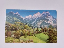 Régi képeslap Salzburg fotó levelezőlap tájkép
