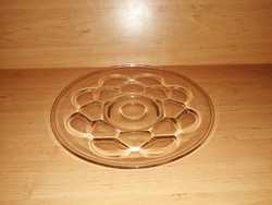 Üveg kínáló asztalközép  26 cm (6p)