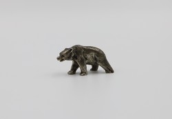 Jegesmedve, maci miniatűr 800-as ezüst