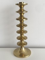 Kopcsányi ottó handicraft candlestick, 18 cm high