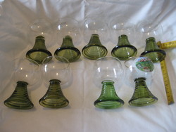 Zöld talpú Römer poharak hasonló fazonban