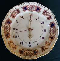 Dt/049 - zsolnay - Imari decorative plate clock