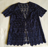 Women's navy blue lacy top for sale! 40/42
