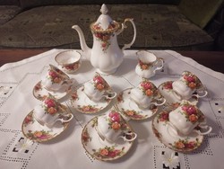 Royal Albert old country roses coffee set