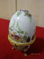Faberge egg, Chinese porcelain, height 10 cm. He has! Jókai.