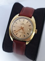 Mondia (zenith) littoral - Swiss mechanical watch with new leather strap in close condition