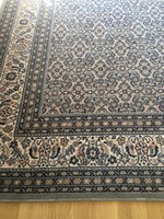 Sopron large gray wool rug (3 m x 4 m)