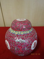 Kínai porcelán tea fű tartó, magassága 12 cm. Vanneki! Jókai.