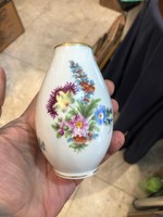 Herendi porcelán váza, hibátlan, 12 cm-es, ajándéknak.