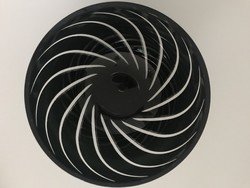 Modern, Ajka Kristály tál, 20 cm átmérő, új