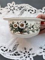 Villeroy and boch botanica in a small bowl with two handles