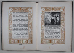 Judaica - hagada - was translated into Hungarian by Ferenc Hevesi. With drawings by István Zádor 1924. Budapest