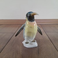 Régi Ens porcelán pingvin madár