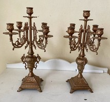 About one forint - metal candle holders
